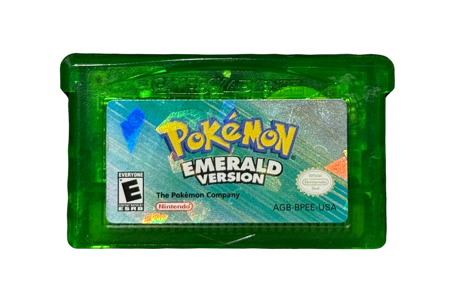 Pokemon Emerald Version Game Boy Advanced 2005 in Working Order with Case