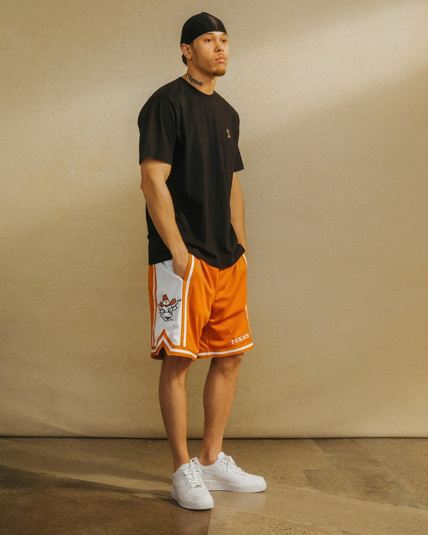 2023 October's Very Own NCAA Texas Longhorns Basketball Shorts Size Sm Brand New