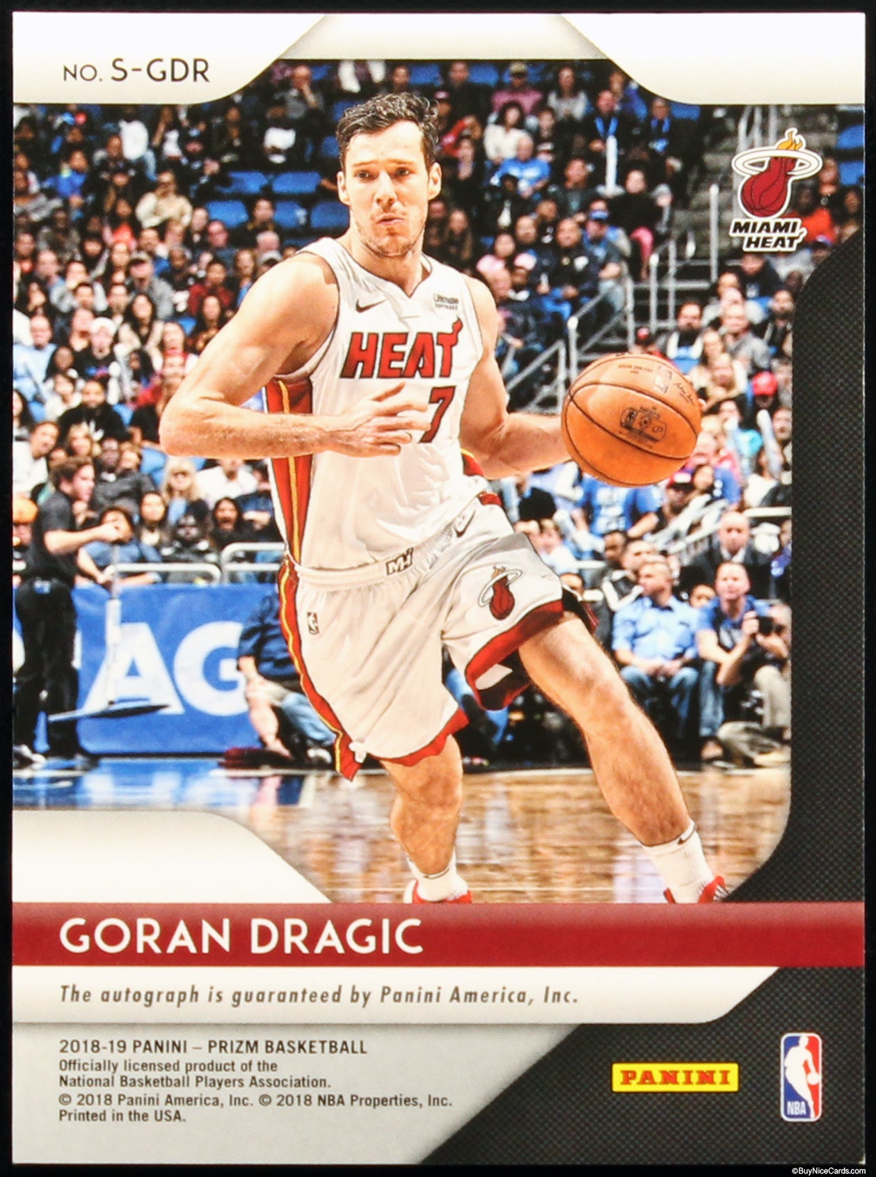 2018 Gordan Dragic 2018 Panini Prizm Auto # S-MBG