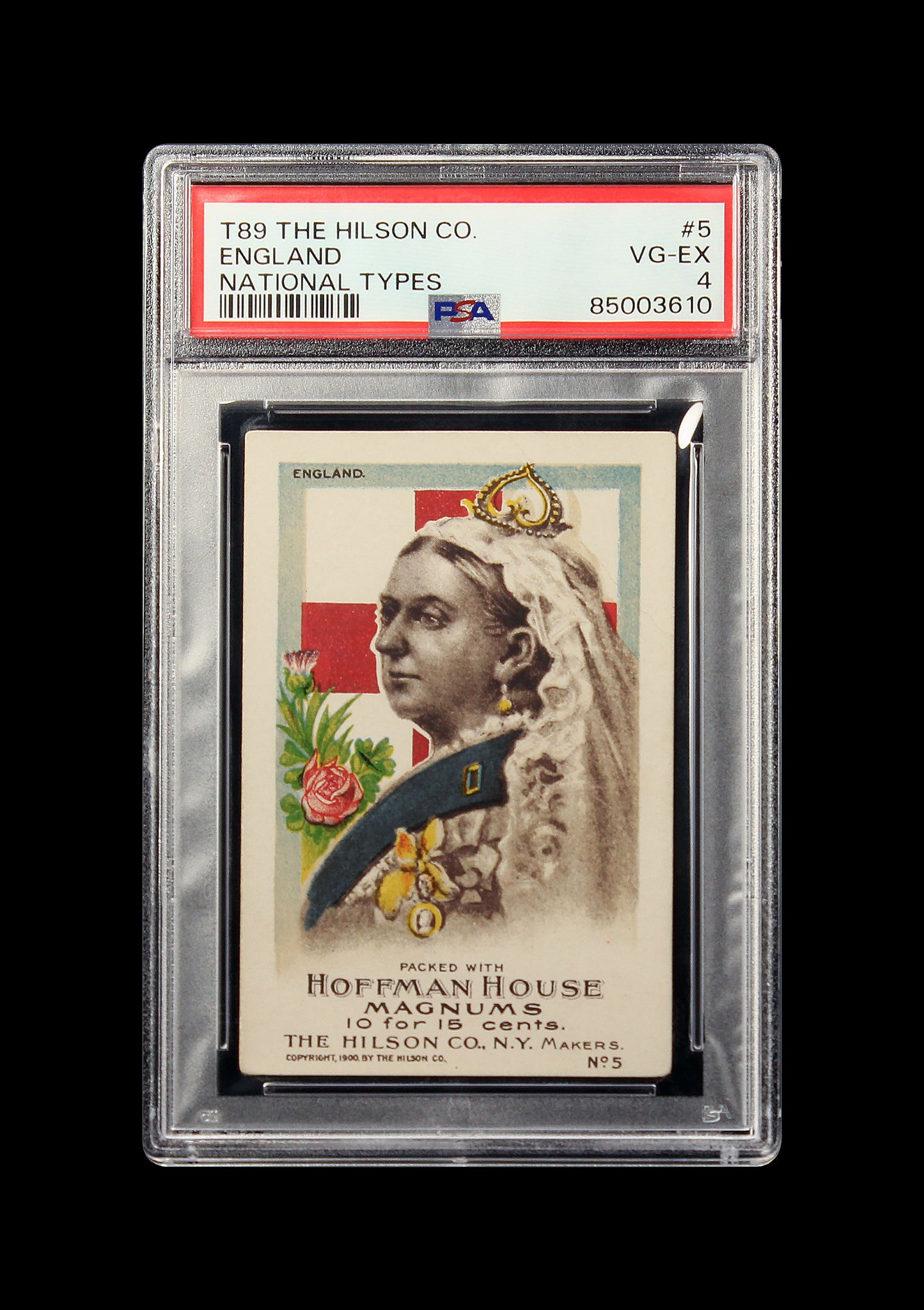 T89 The Hilson Co. England National Types Hoffman House Magnums