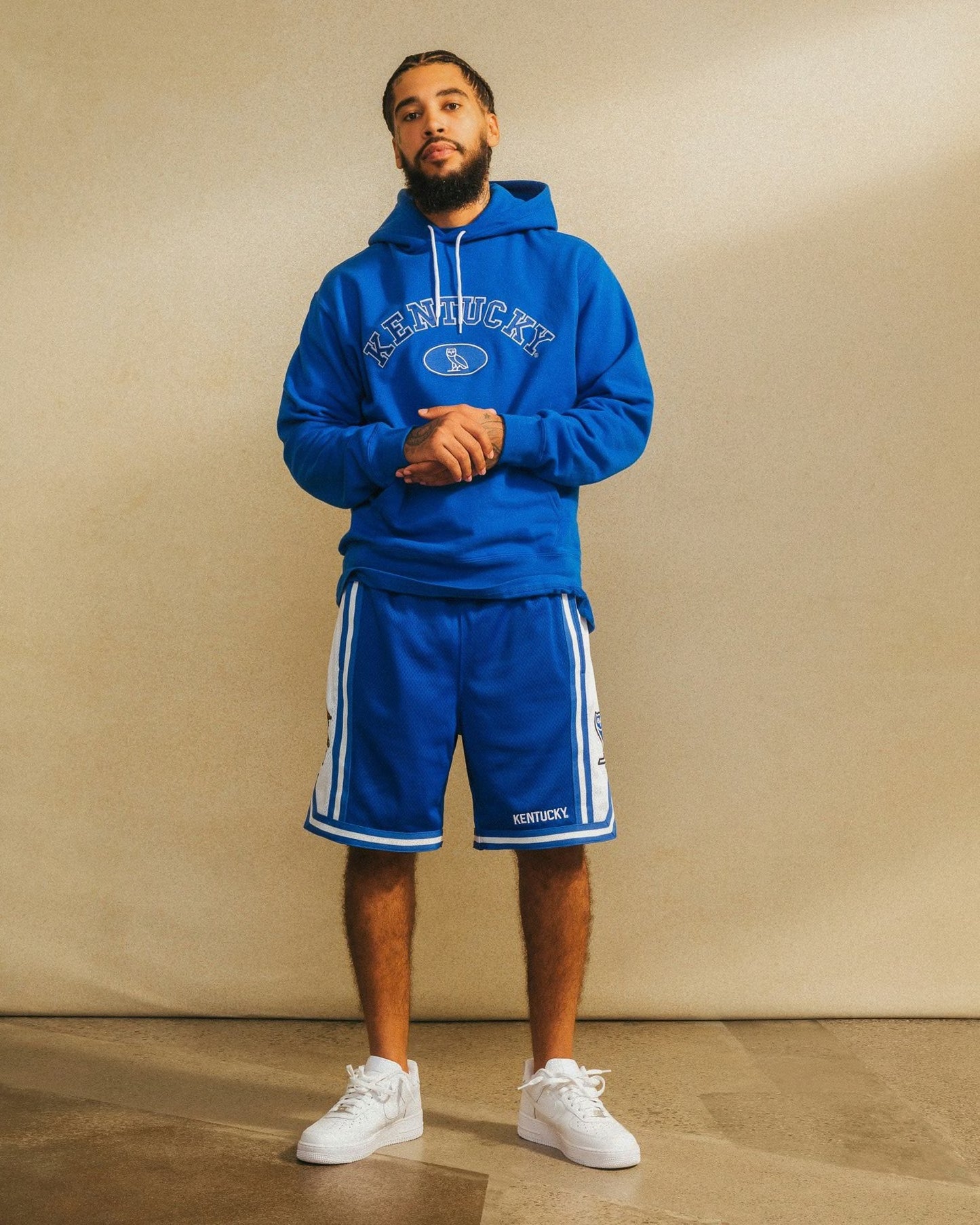 2023 October's Very Own Ncaa Texas Kentucky Basketball Shorts Size Sm Brand New