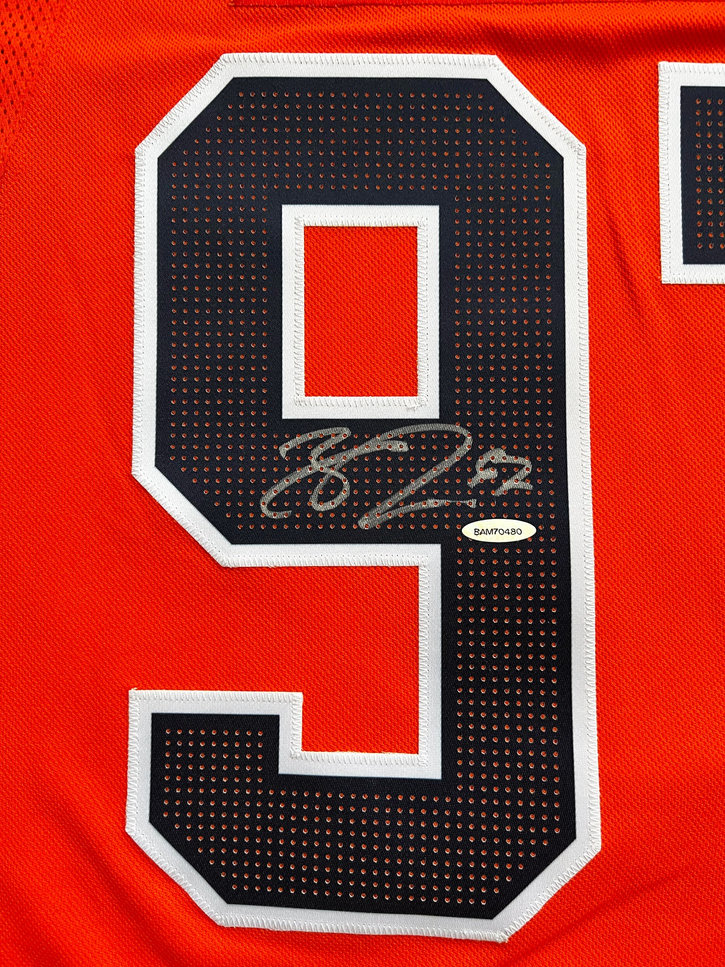 Connor McDavid Upper Deck Autographed Edmonton Oilers Adidas Authentic Orange Jersey with UD COA
