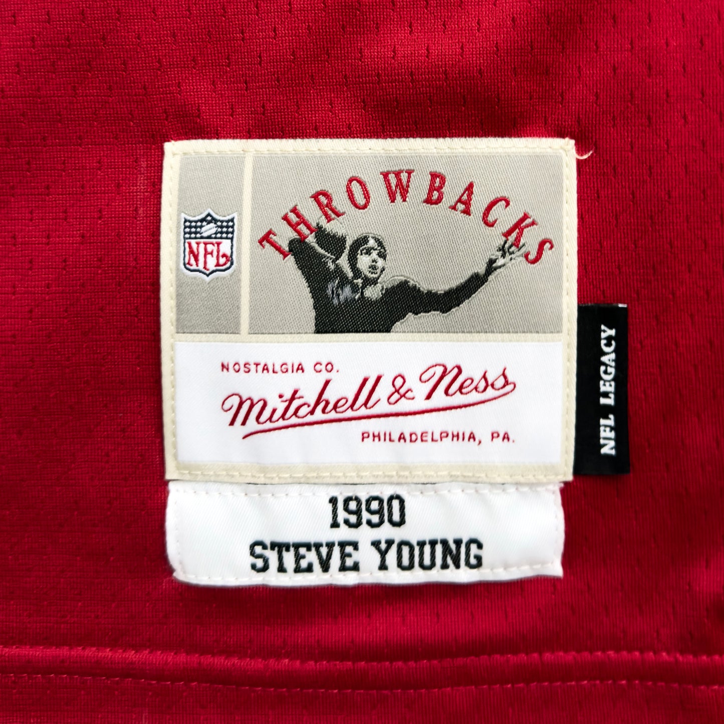 Steve Young 1990 Mithell & Ness Signed Auto San Francisco 49ers Jersey PSA Authenticated