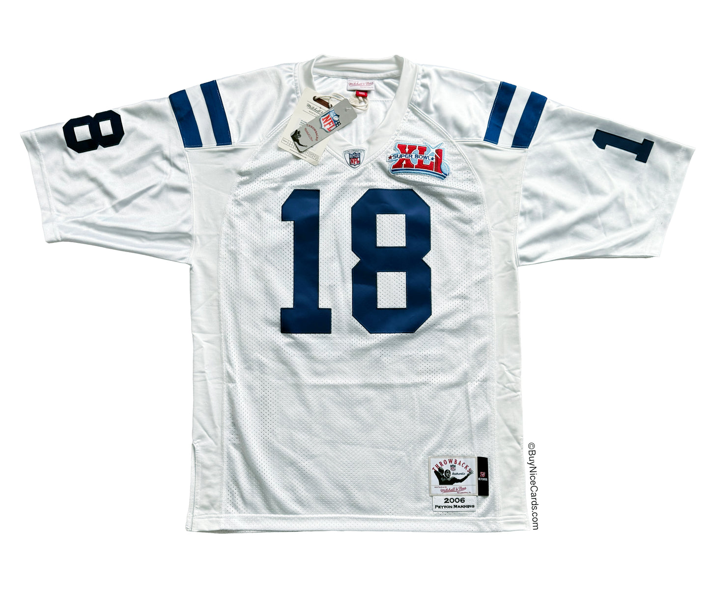 2006 Peyton Manning Mitchell & Ness Autographed Indianapolis Colts Jersey PSA Authenticated