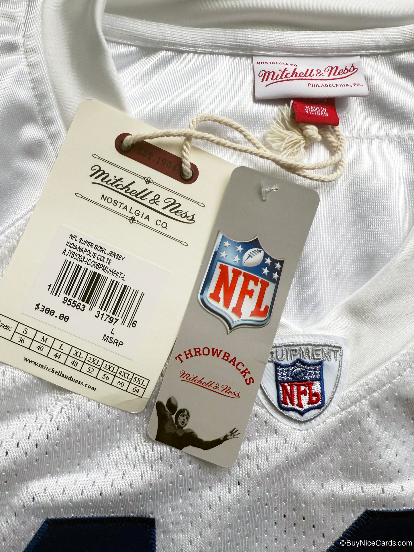 2006 Peyton Manning Mitchell & Ness Autographed Indianapolis Colts Jersey PSA Authenticated