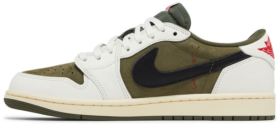 Travis Scott x Air Jordan 1 Retro Low OG SP Reverse Olive / Medium Olive Size 11