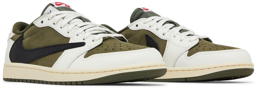 Travis Scott x Air Jordan 1 Retro Low OG SP Reverse Olive / Medium Olive Size 11