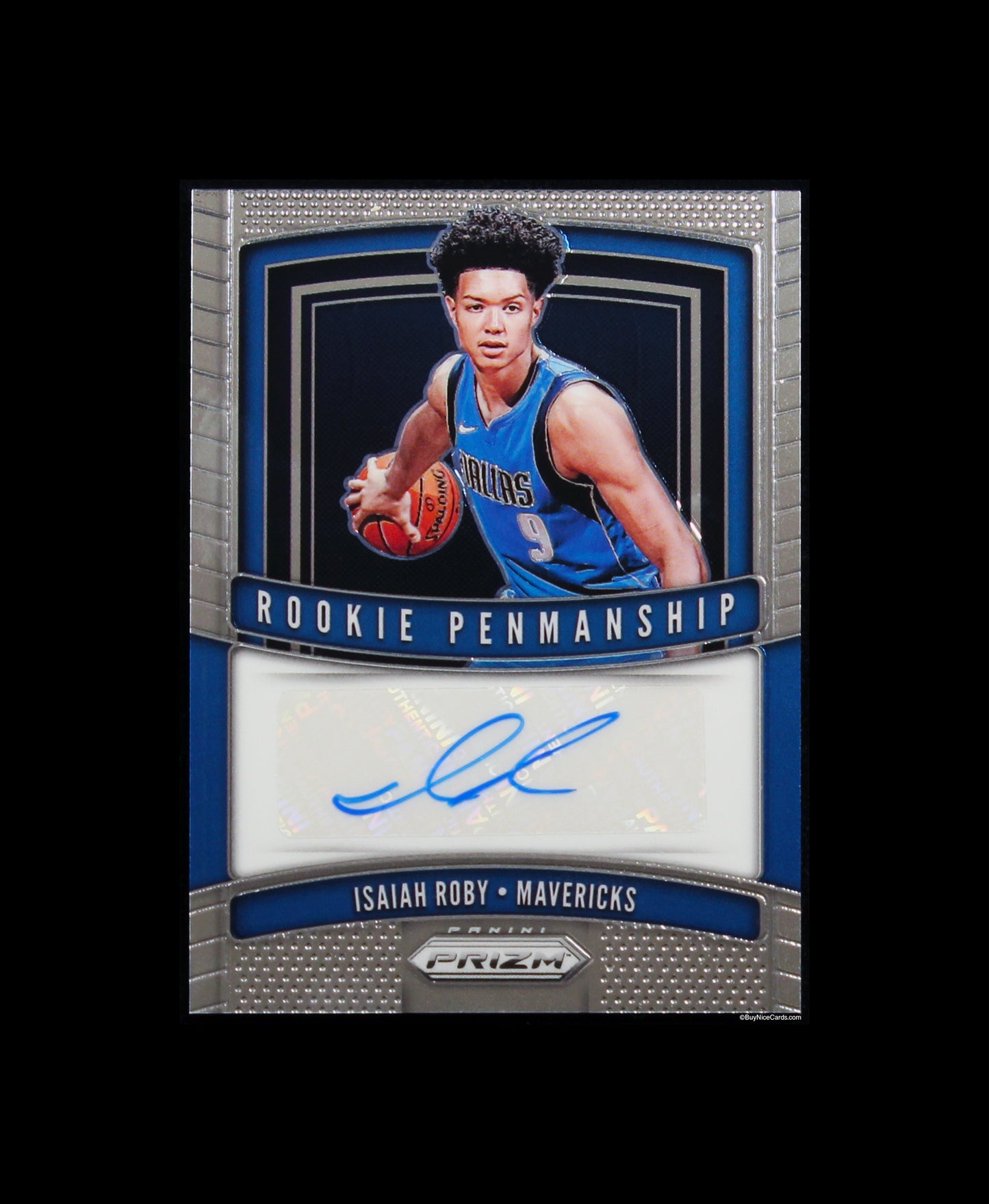 2019 Isaiah Roby Panini Prizm Rookie Signatures RC Auto # RPIRB