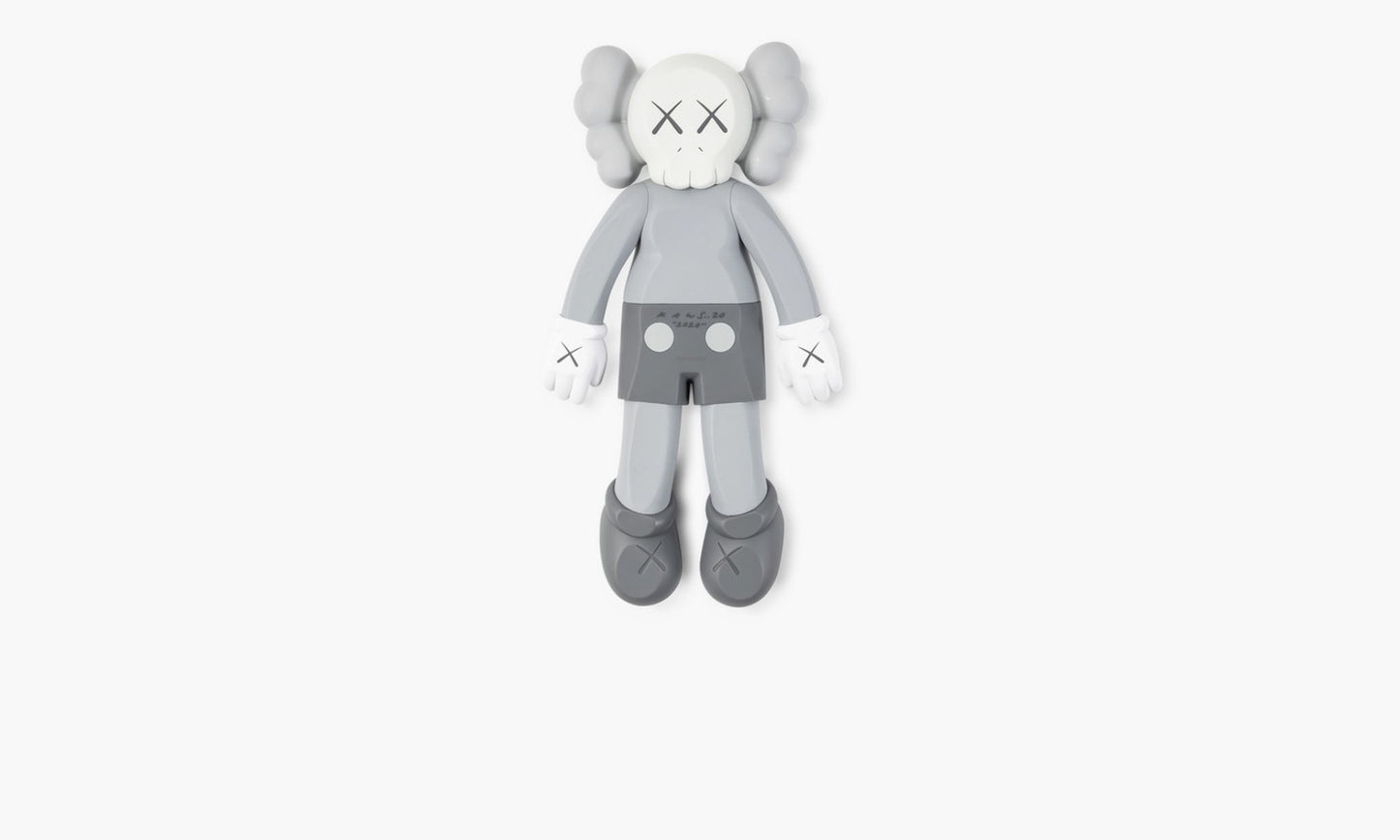 2020 Kaws Companion Grey & White Open Edition Vinyl Figure Brand New in Box