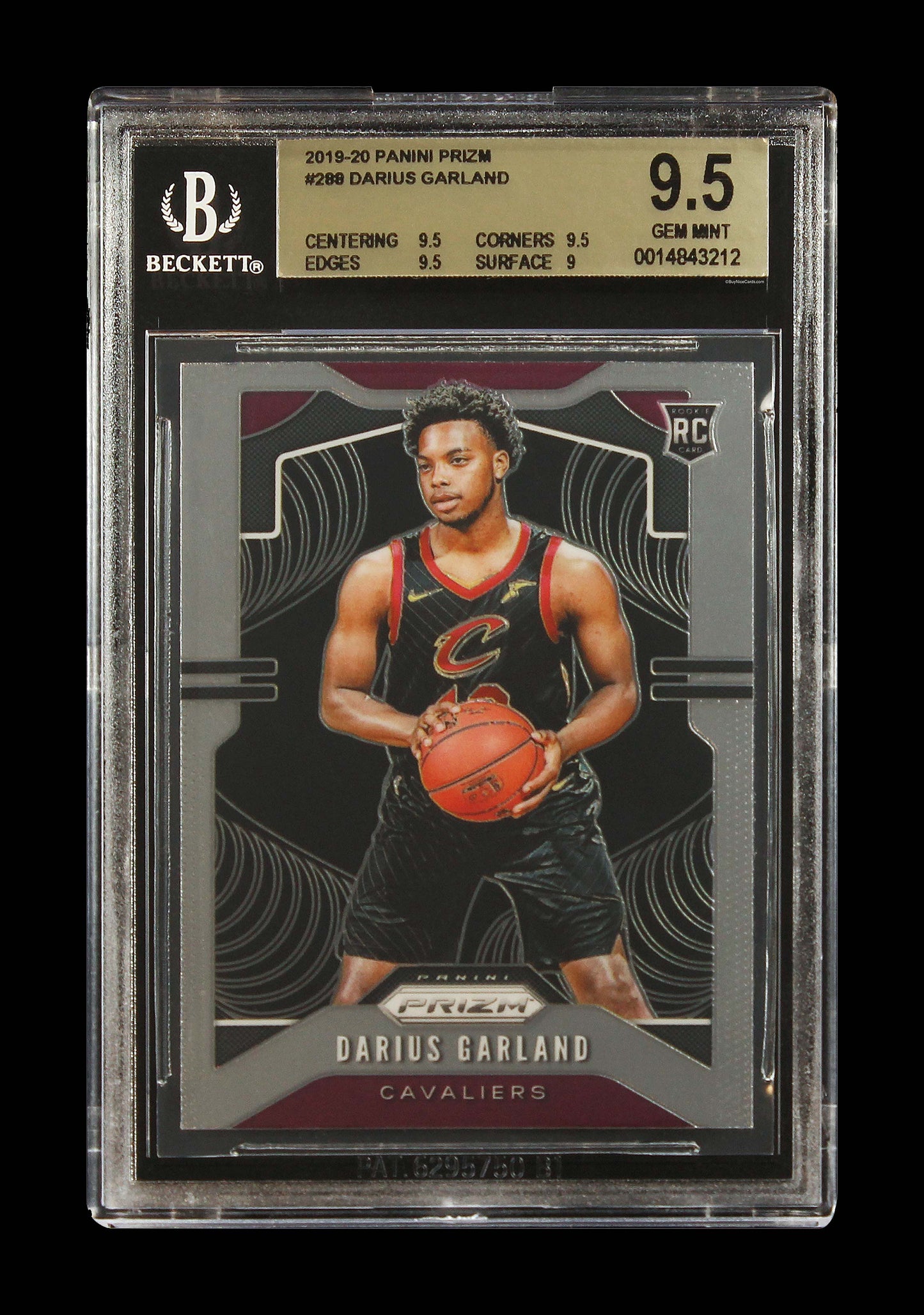 2019-20 Darius Garland Panini Prizm #288 BGS 9.5