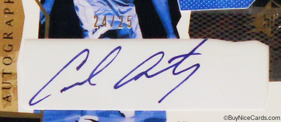 2003-04 Carmelo Anthony SPX Spectrum Patch Auto /25 BGS 9.5 / 9