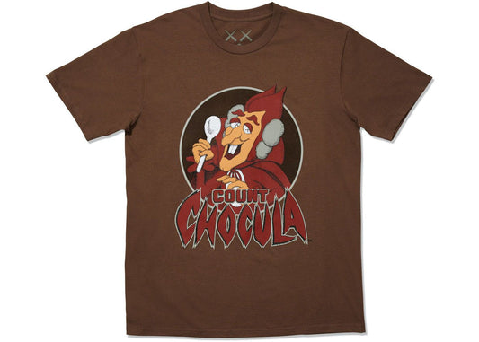 2024 Kaws x Monsters Cound Chocula Brown T-Shirt - Size Small - New with Tags