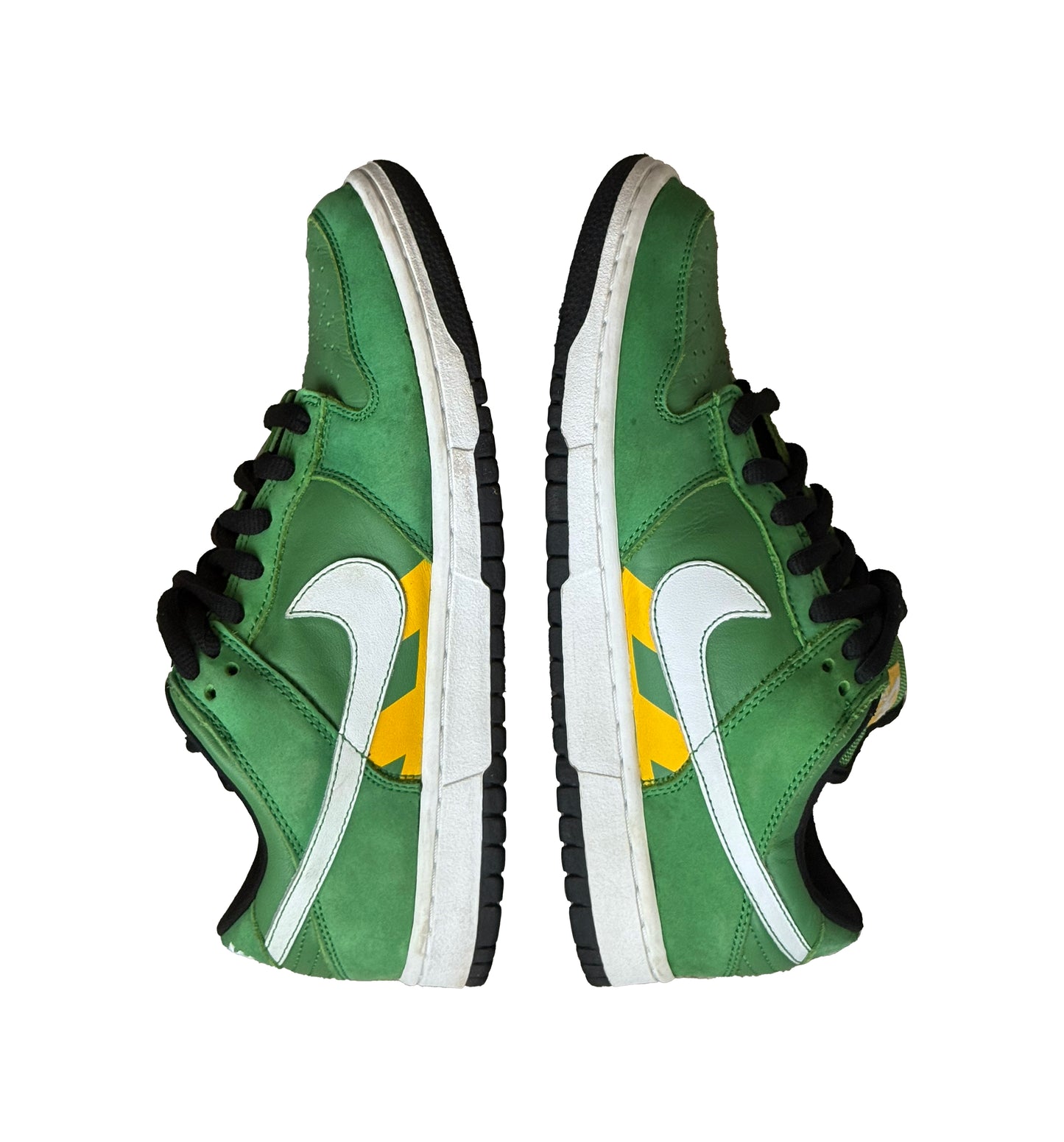 2006 Nike SB Dunk Low Tokyo Green Grass / White Taxi 304292-311 Size 8 with Box