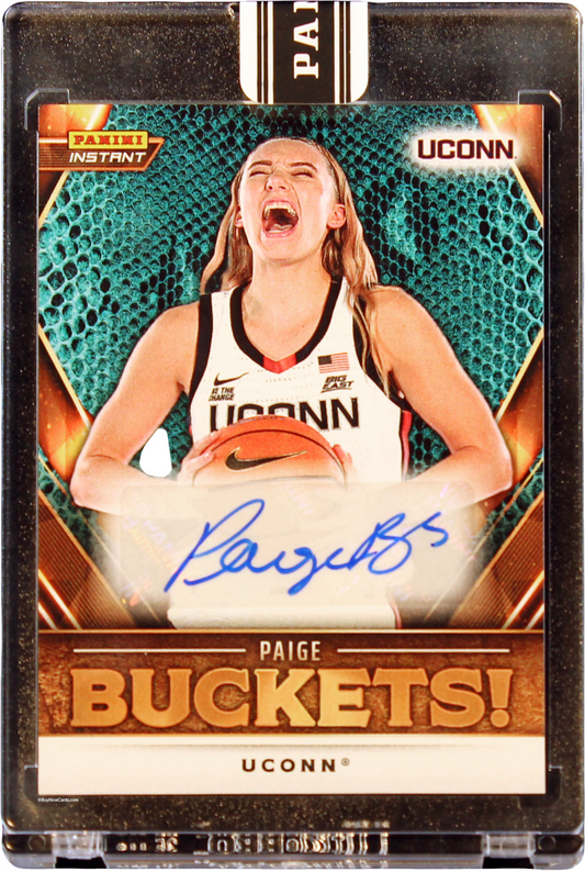 2024 Paige Bueckers Panini Instant Blue Viper 1/1 RC Rookie Auto #PB-NC Sealed