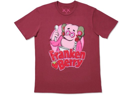 2024 Kaws x Monsters Franken Berry Pink T-Shirt - Size medium - New with Tags