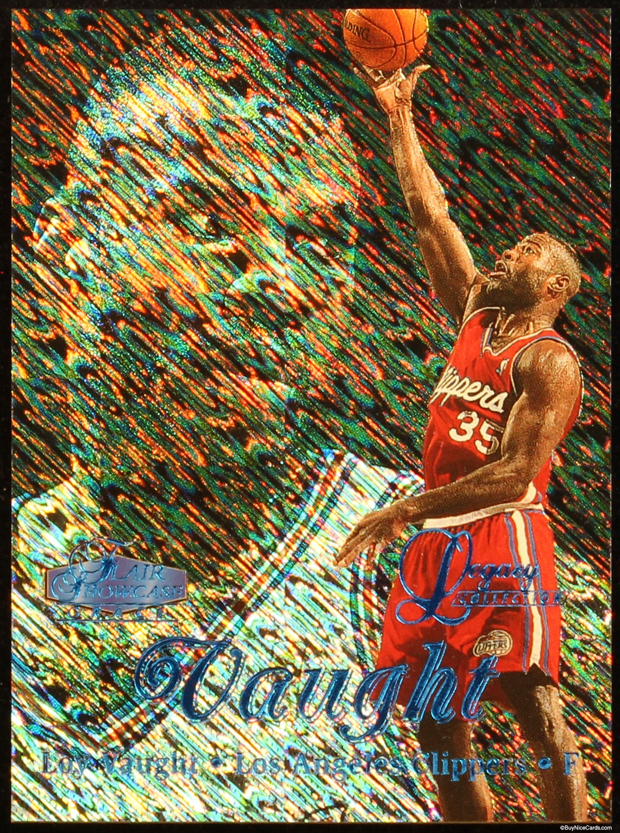 1998 Loy Vaught Flair Showcase Legacy Collection Row 1 # 61