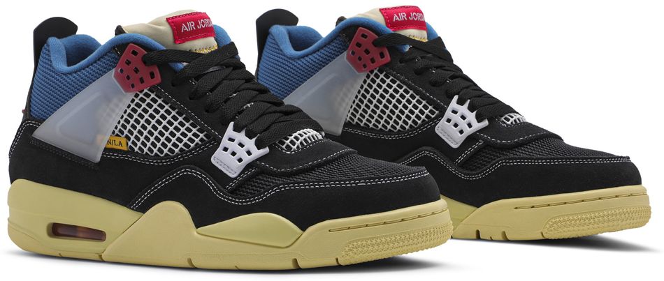 2020 Nike Air Jordan Retro 4 Union off Noir DC9533-001 Size 13 New with Box