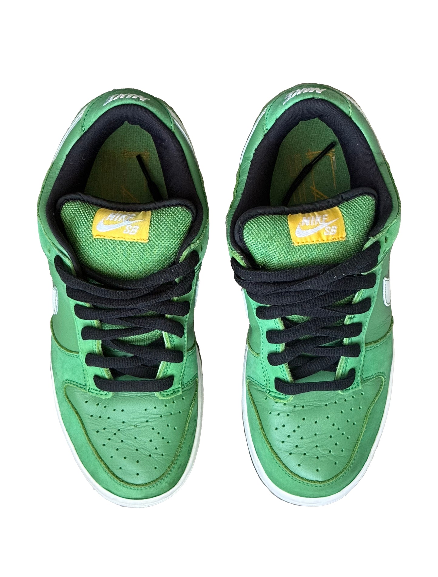 2006 Nike SB Dunk Low Tokyo Green Grass / White Taxi 304292-311 Size 8 with Box