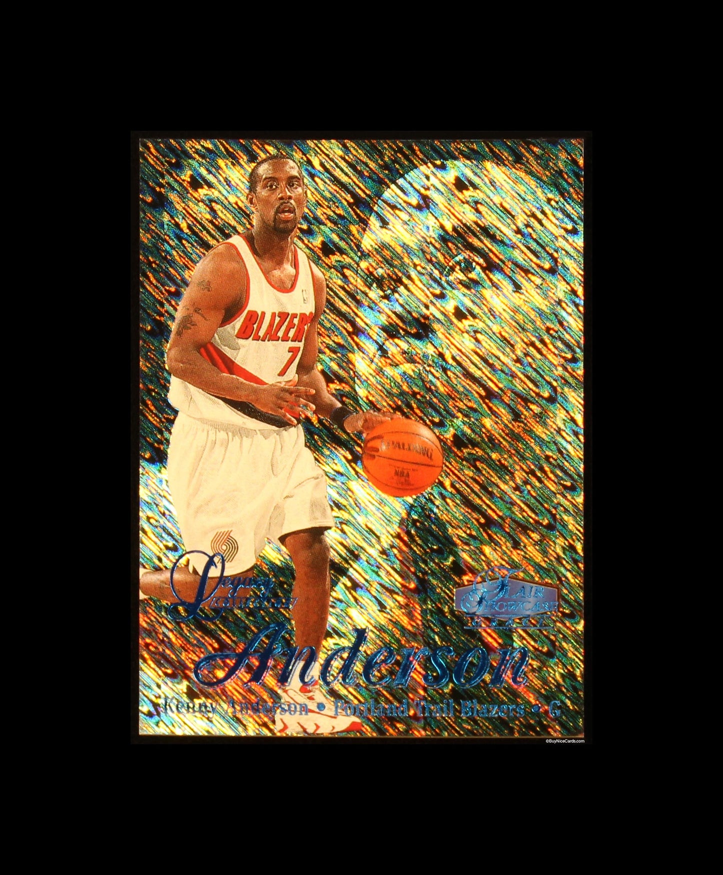 1997 Kenny Anderson Fleer Flair Showcase Legacy Collection Row 1 /100 # 71