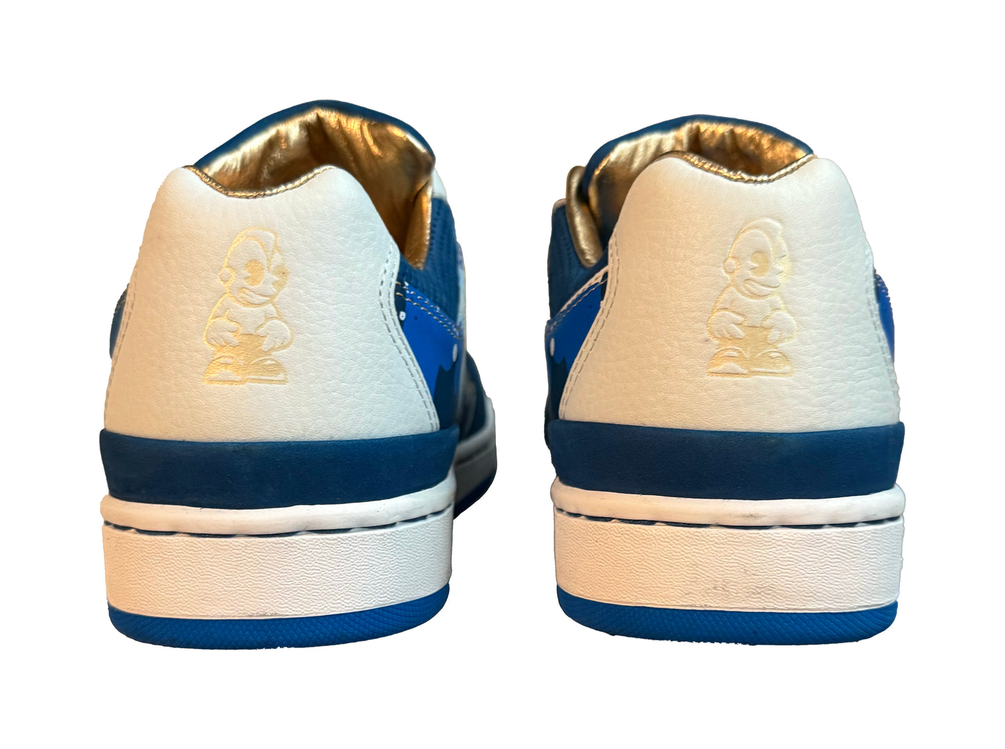 Kidrobot JB Classics Lab Tilt Edition Blue White Sneakers Box, Bag, Cert Size 8