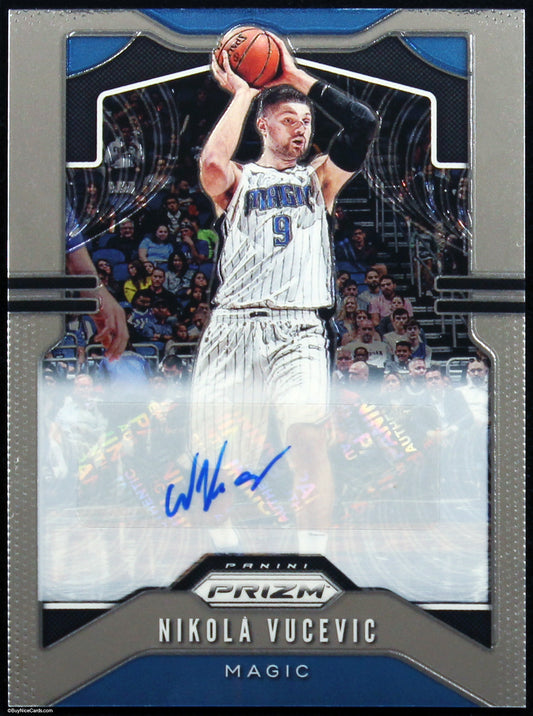 2019 Nikola Vucevic Panini Prizm Auto # 247