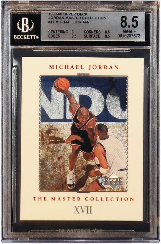1999-00 Michael Jordan Master Collection Most Valuable Player /500 BGS 8.5