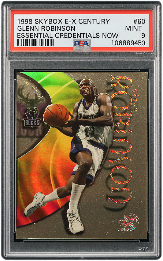 1998 Green Robinson Skybox E-X Century Essential Credentials Now /60 # 60 PSA 9
