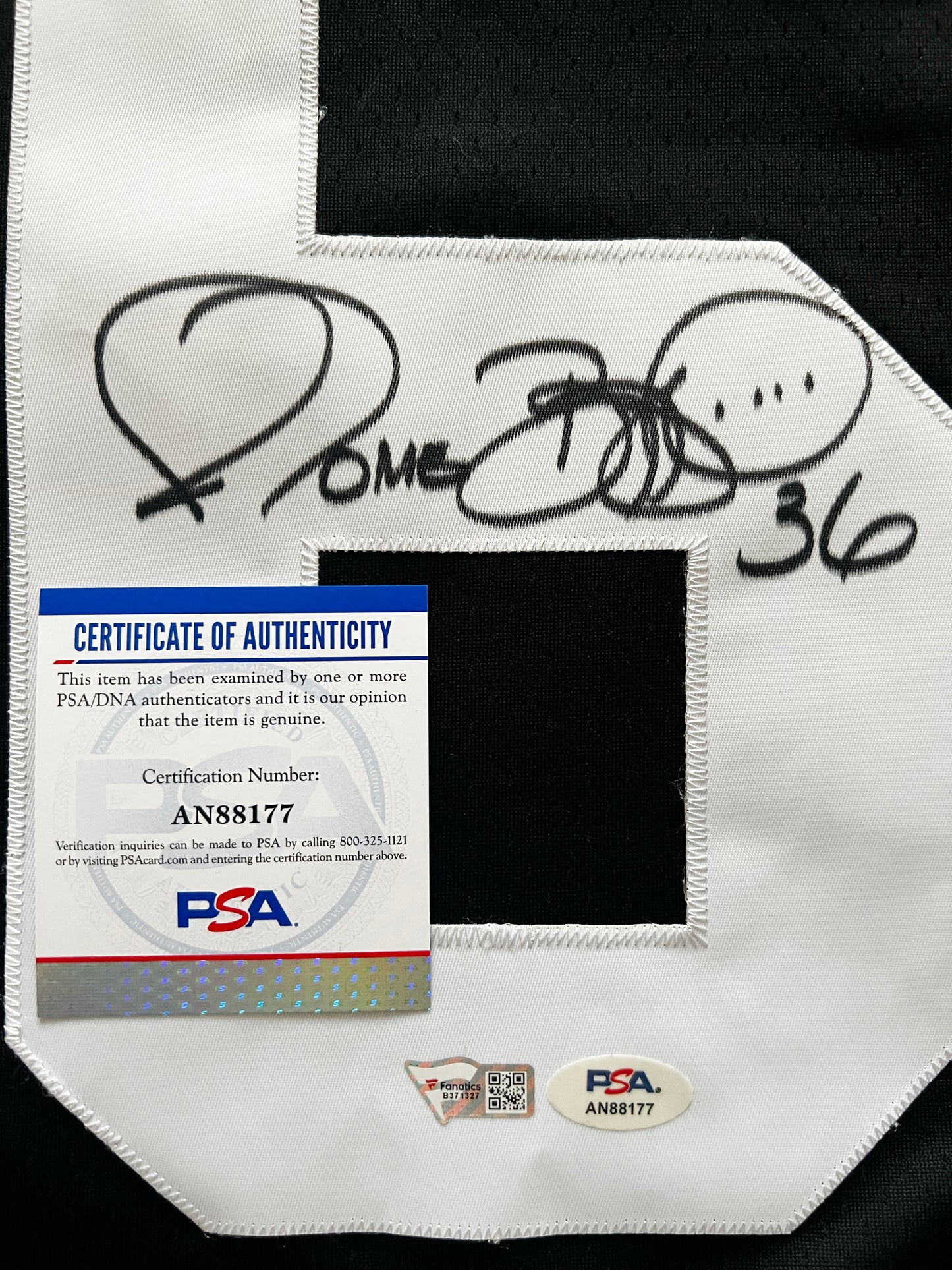 1996 Jerome Bettis Mitchell & Ness Authentic Signed Autographed PSA Authentic