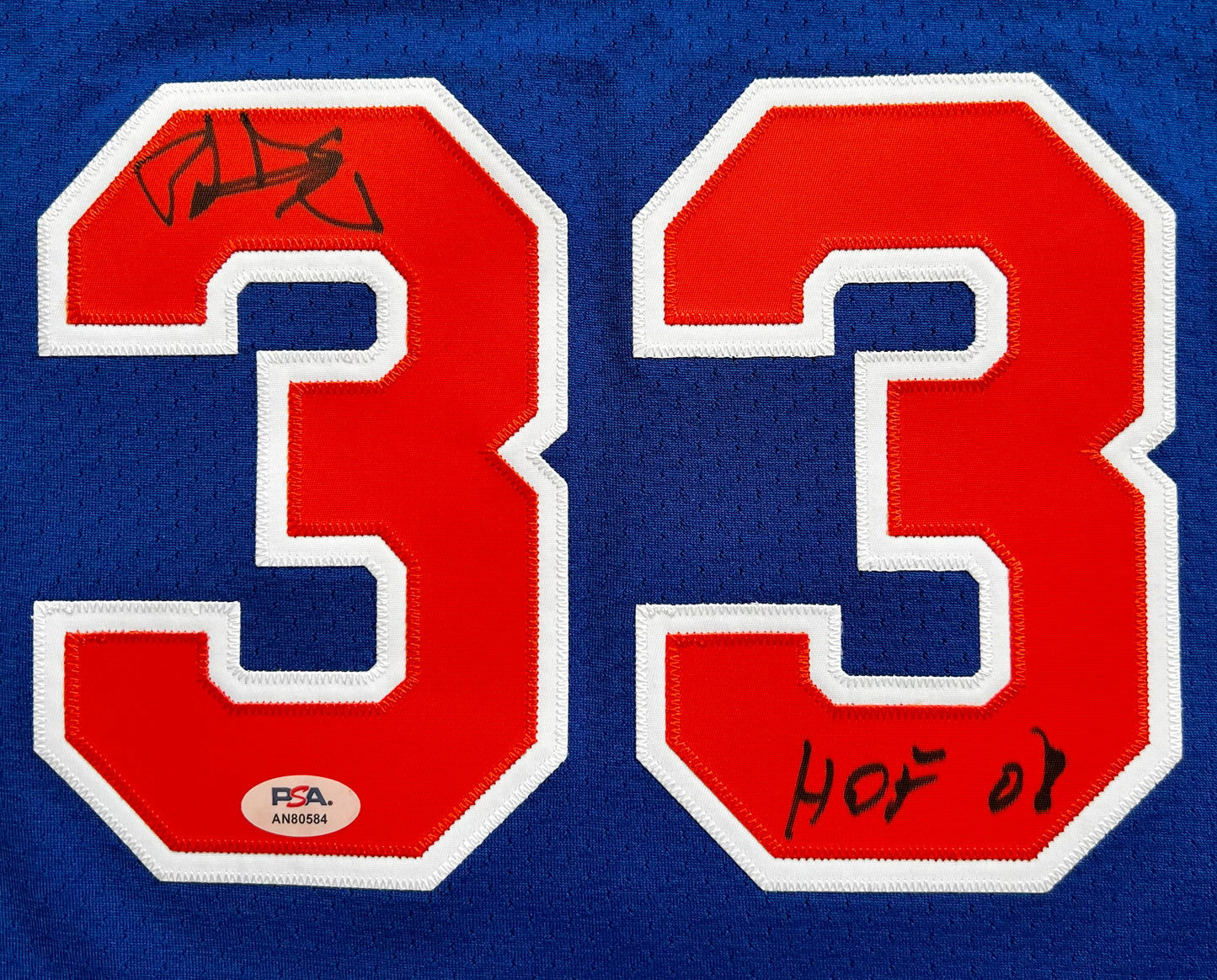 1998-99 Patrick Ewing Mitchell & Ness Authentic Signed Autographed Jersey Size Large PSA COA