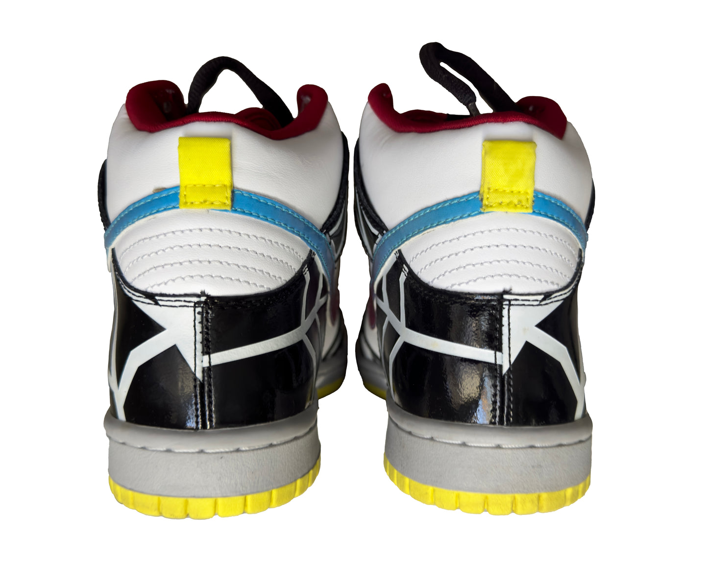 2008 Nike SB Dunk High Premium Thrashin White Chlorine Blue Blanc CLCHLO Very Clean and with Box Size 8.5