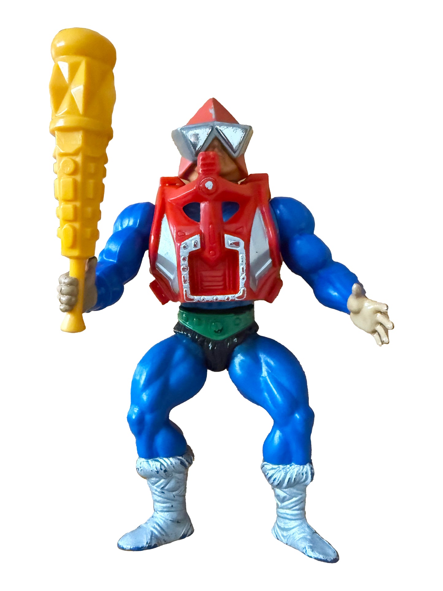 1984 Mekaneck Masters Of The Universe MOTU Complete Vintage Action Figure Working with Comic