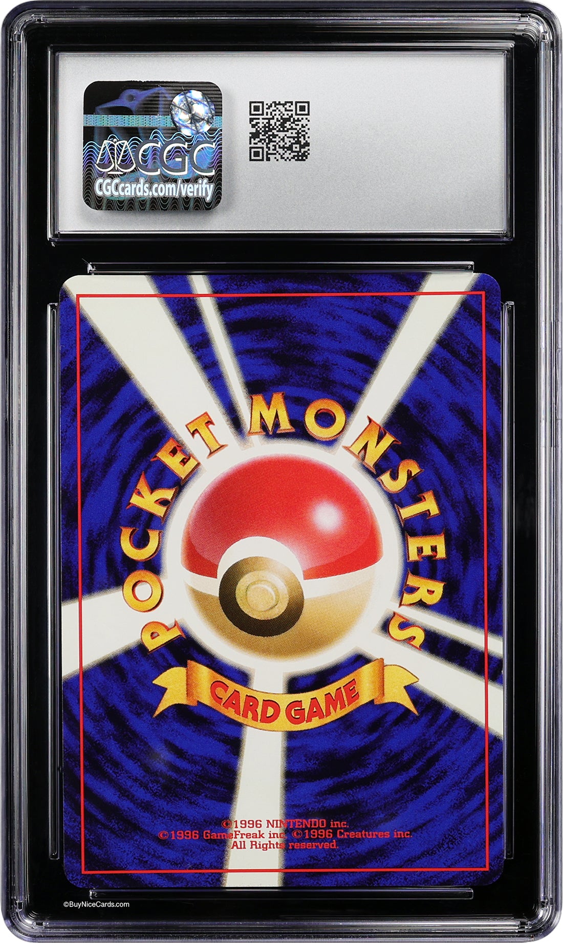 1997 Haunter  Pokemon Japanese The Mystery of the Fossils Holo CGC 8