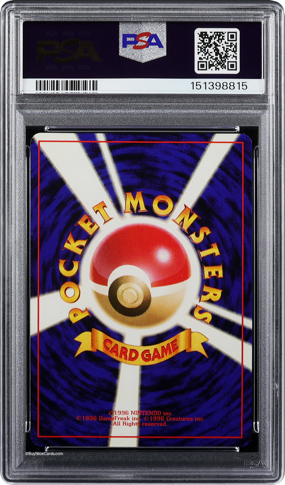 1997 Dark Machamp P.M. Pokemon Japanese Rocket Holo #68 PSA 10 Gem Mint