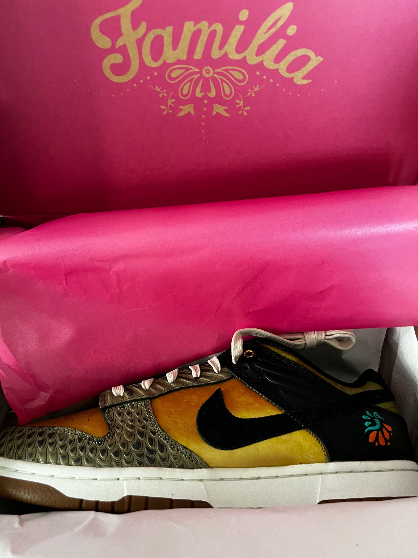 2023 Nike Dunk Low Prm Dia De Muertos Fq8148-010 - Sz 6w Sz 12.5 X / Sz 11 M New