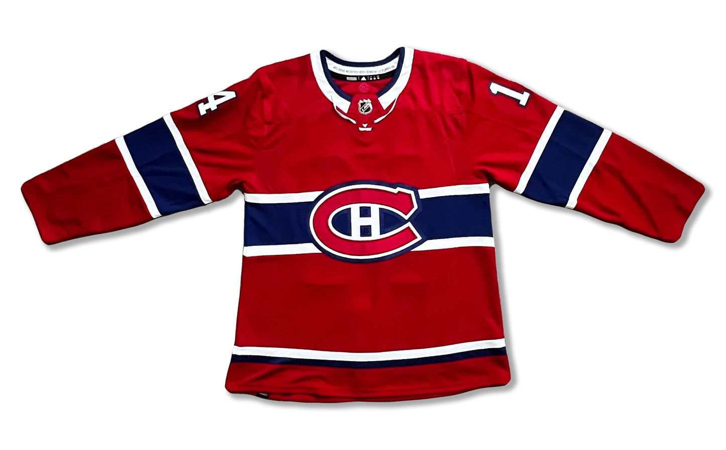 Nick Suzuki Montreal Canadians Red Adidas Jersey Auto Autographed with Upper Deck COA UDA MSRP $999.99