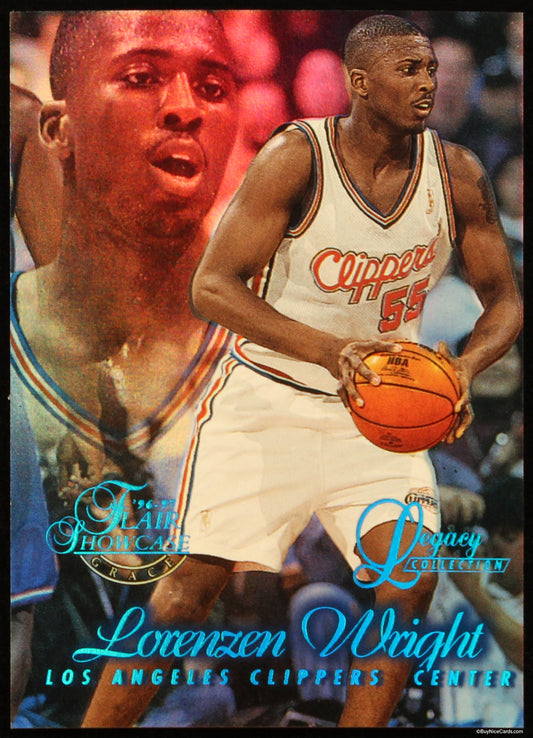 1997 Lorenzen Wright Fleer Flair Showcase Legacy Collection Row 1 /150
