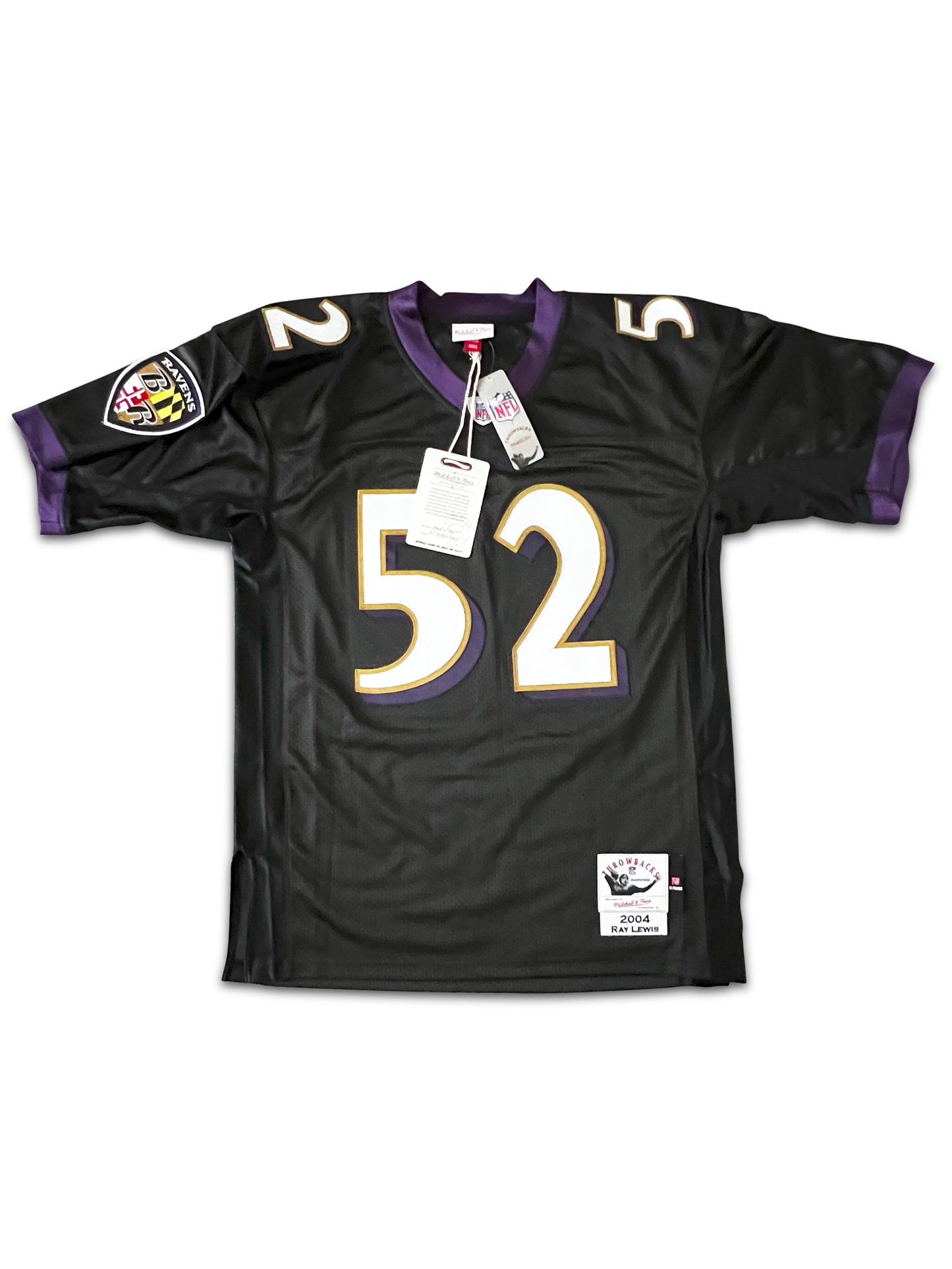 2004 Ray Lewis Mitchell & Ness Authentic Signed Auto Autographed Jersey PSA Auth