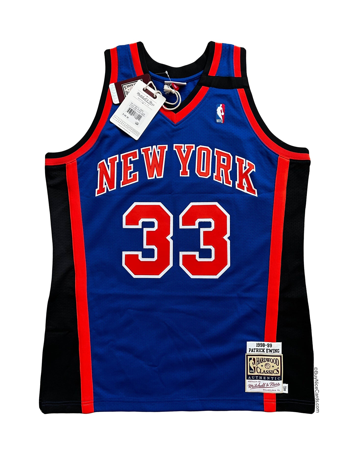 1998-99 Patrick Ewing Mitchell & Ness Authentic Signed Autographed Jersey Size Large PSA COA