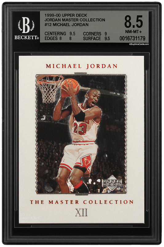 1999-00 Michael Jordan Upper Deck Master Collection #12 /500 BGS 8.5