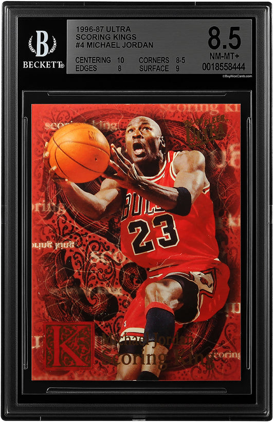 1996-97 Michael Jordan Fleer Ultra Scoring Kings # 4 BGS 8.5