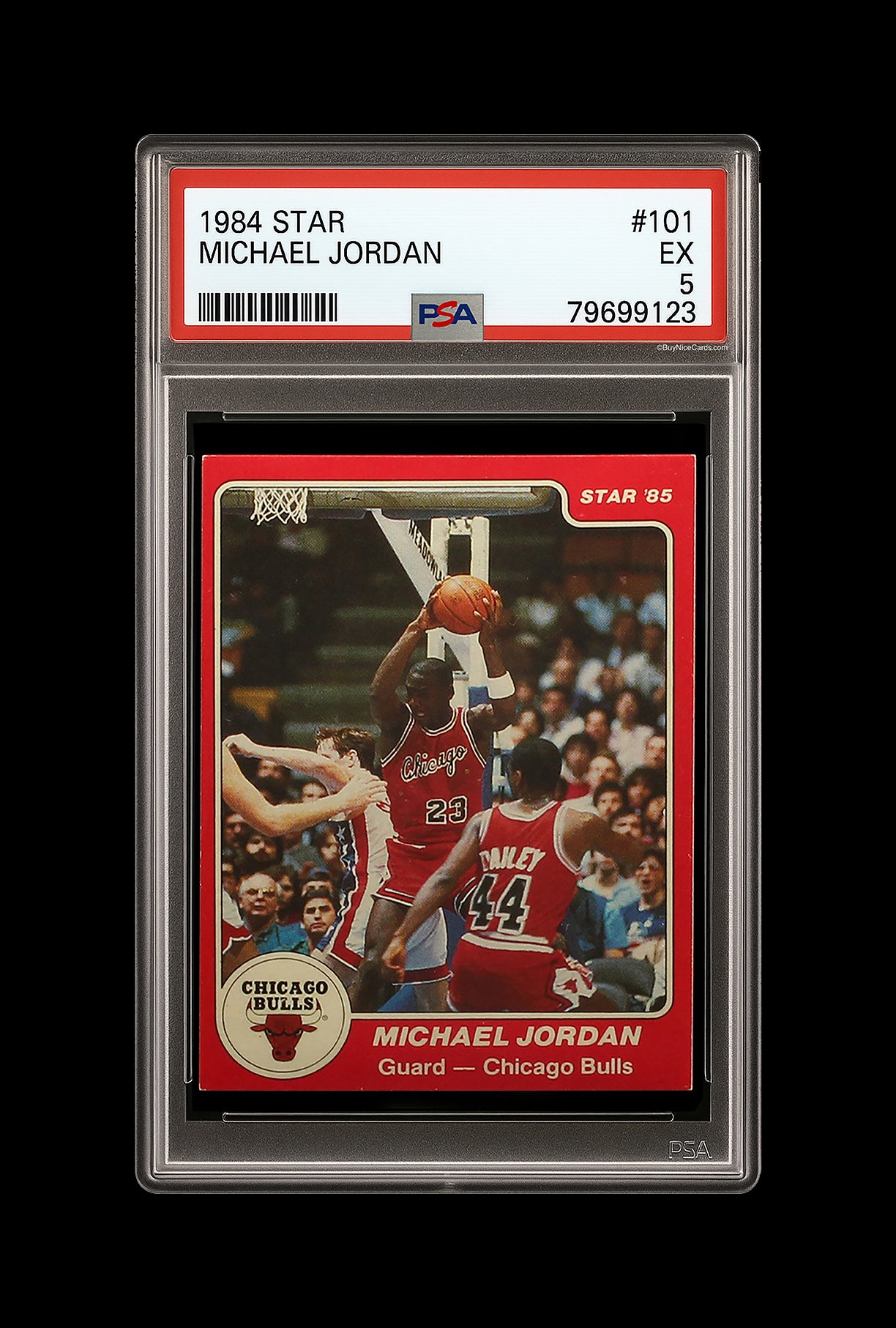 1984 Michael Jordan Star #101 XRC RC Rookie #101 PSA 5 EX