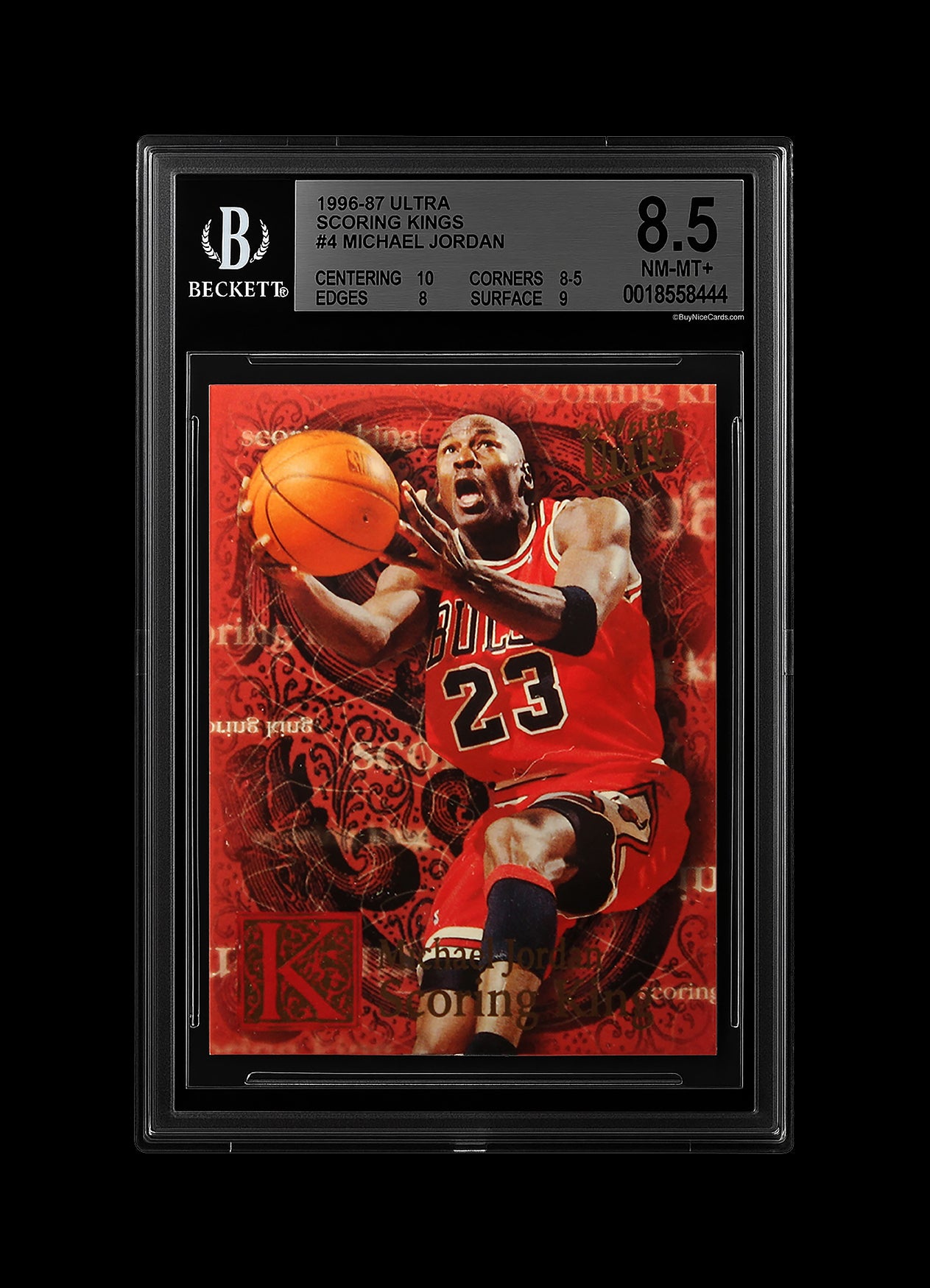 1996-97 Michael Jordan Fleer Ultra Scoring Kings # 4 BGS 8.5