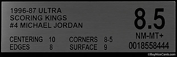 1996-97 Michael Jordan Fleer Ultra Scoring Kings # 4 BGS 8.5