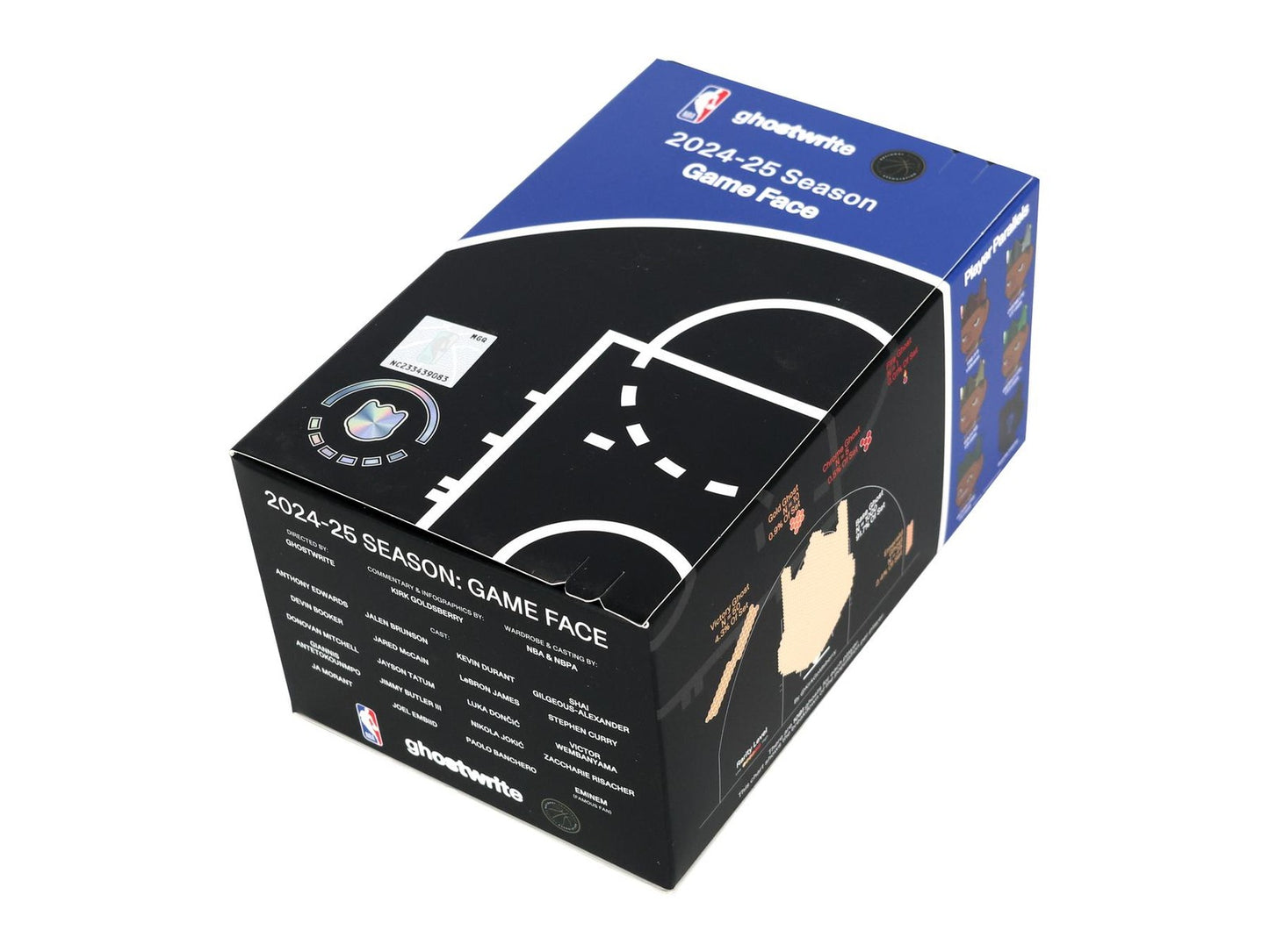 2025 Ghostwrite NBA Game Face Basketball 1 Hobby 12-Box Case