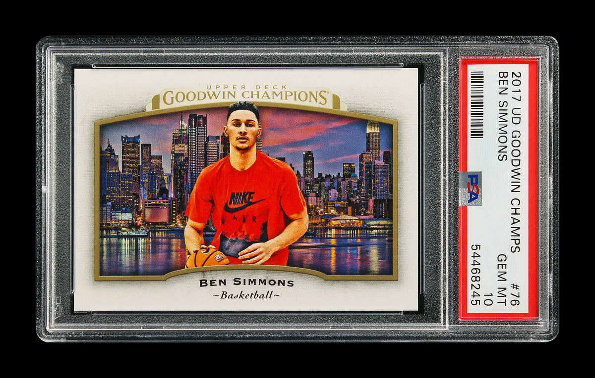 2017 Ben Simmons Upper Deck Goodwin RC Rookie #76 PSA 10 Gem Mint